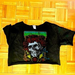 Urban Outfitters Grateful Dead Cropped Tee